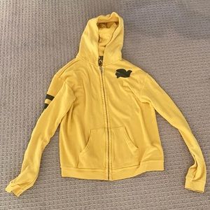 Yellow freecity zip up jacket